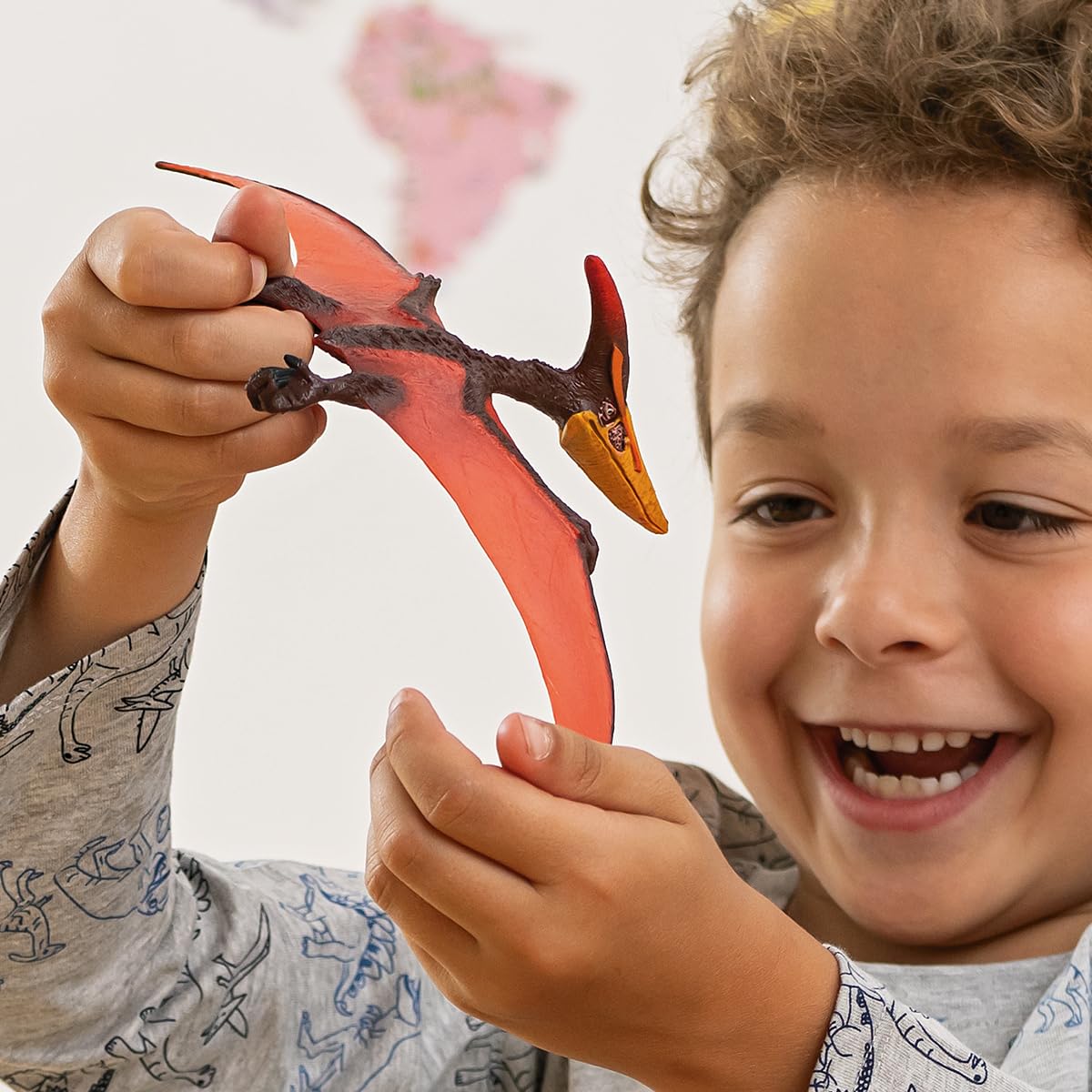 Foto 3 pulgar | Figura Schleich Pteranodon Alado Realista de Dinosaurios Jurásicos