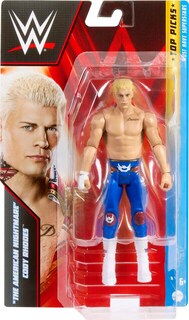 Foto 5 | Figura De Acción Mattel Wwe Cody Rhodes Top Picks De 6 Pulgadas - Venta Internacional.