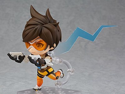 Foto 4 | Máscara Clásica Nendoroid De Overwatch Tracer De Figure Good Smile - Venta Internacional.