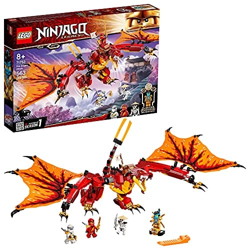 Venta Internacional-  Lego Kit De Construcción Ninjago  Legacy 71753 Ataque Del Dragón De Fuego (563 Piezas) $3,020