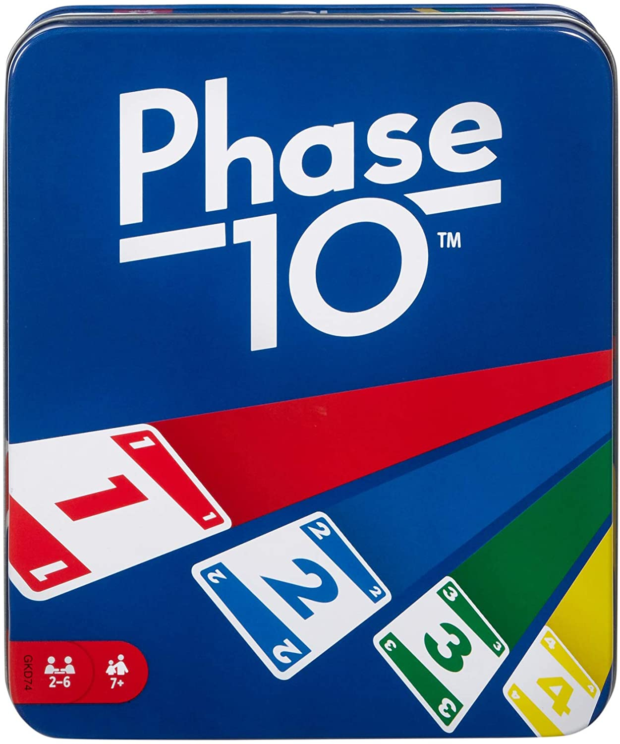 Foto 2 pulgar | Venta Internacional-  Mattel Games Phase 10, Phase 10 Tin Sioc, Juego De Cartas Para Niños A Partir De 7 Años