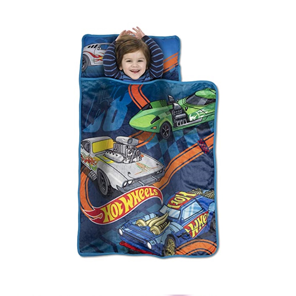 Foto 2 pulgar | Venta Internacional-  Hot Wheels Toddler Nap Mat, Blue
