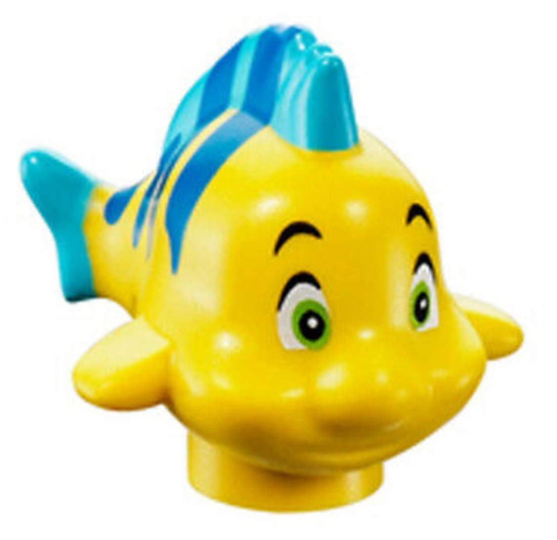 Foto 2 pulgar | Venta Internacional-  Lego Disney Flounder Fish Minifig Minifigure Loose From Little Mermaid By Lego