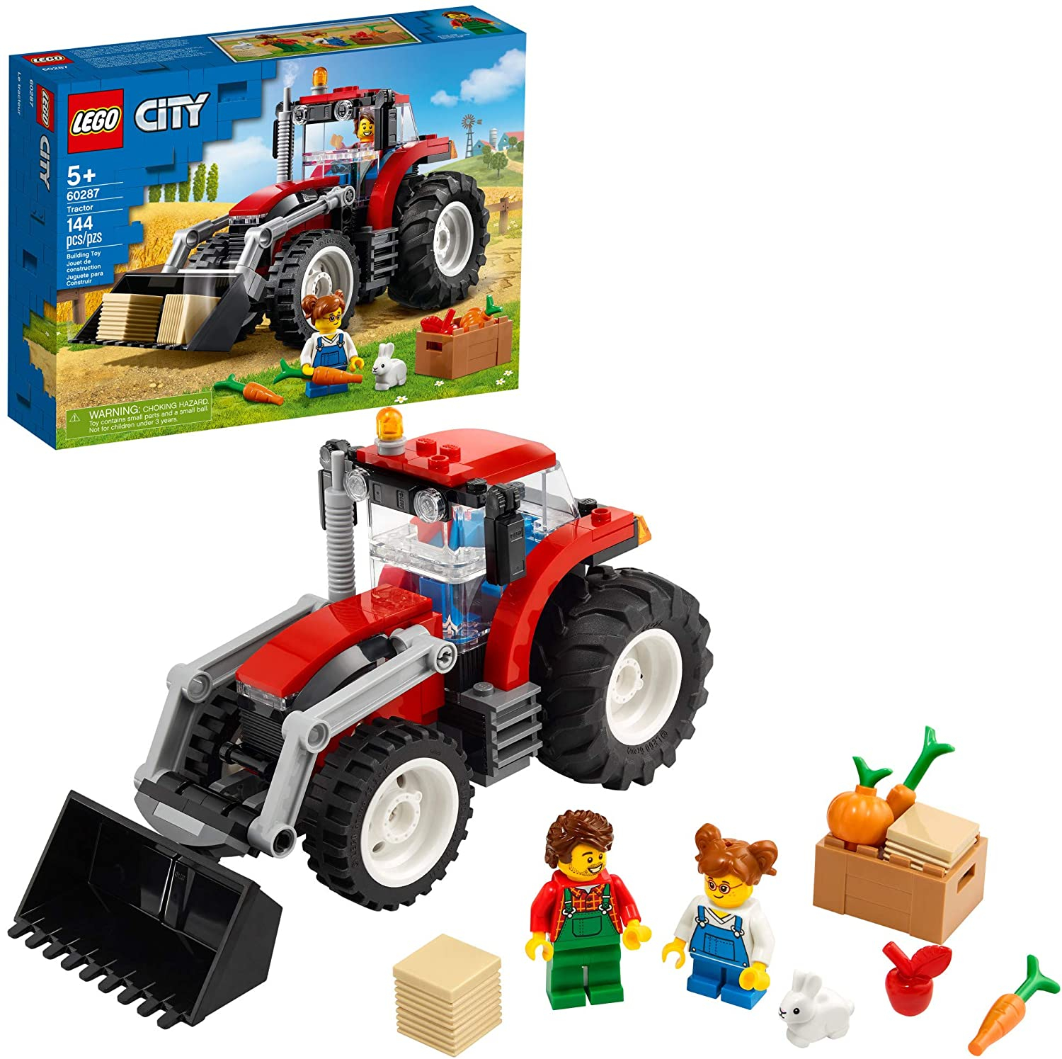 Foto 2 pulgar | Venta Internacional-  Lego City Tractor 60287 Building Kit, Cool Toy For Kids, New 2021 (148 Pieces)