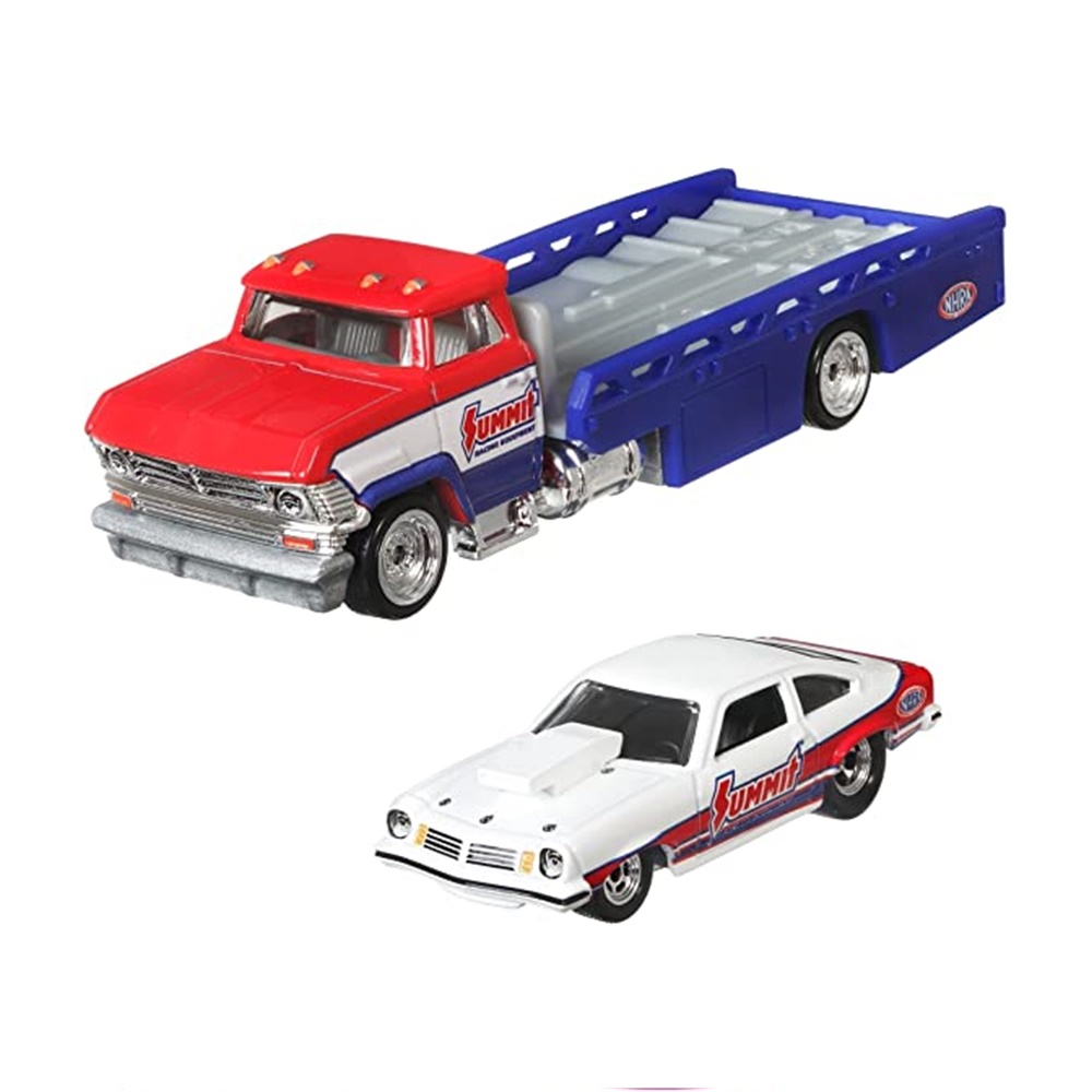 Foto 2 pulgar | Venta Internacional-  Hot Wheels 74 Chevrolet Vega Pro Stock Y Horizon Hauler Car Culture Team Transporter Set Nr34