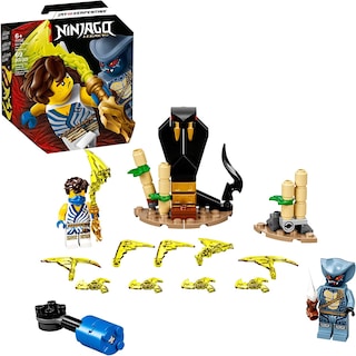 Foto 1 | Venta Internacional- Lego Kit De Construcción Ninjago 71732 Set De Batalla Legendaria: Jay Vs. Serpentine (69 Piezas)