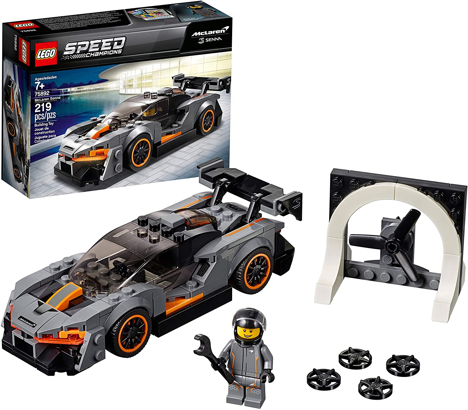 Foto 2 pulgar | Venta Internacional-  Lego Speed Champions Mclaren Senna 75892 Building Kit , New 2019 (219 Piece)