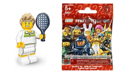 Foto 1 | Venta Internacional- Lego Mini-figures - Series 7 Tennis Player Figure