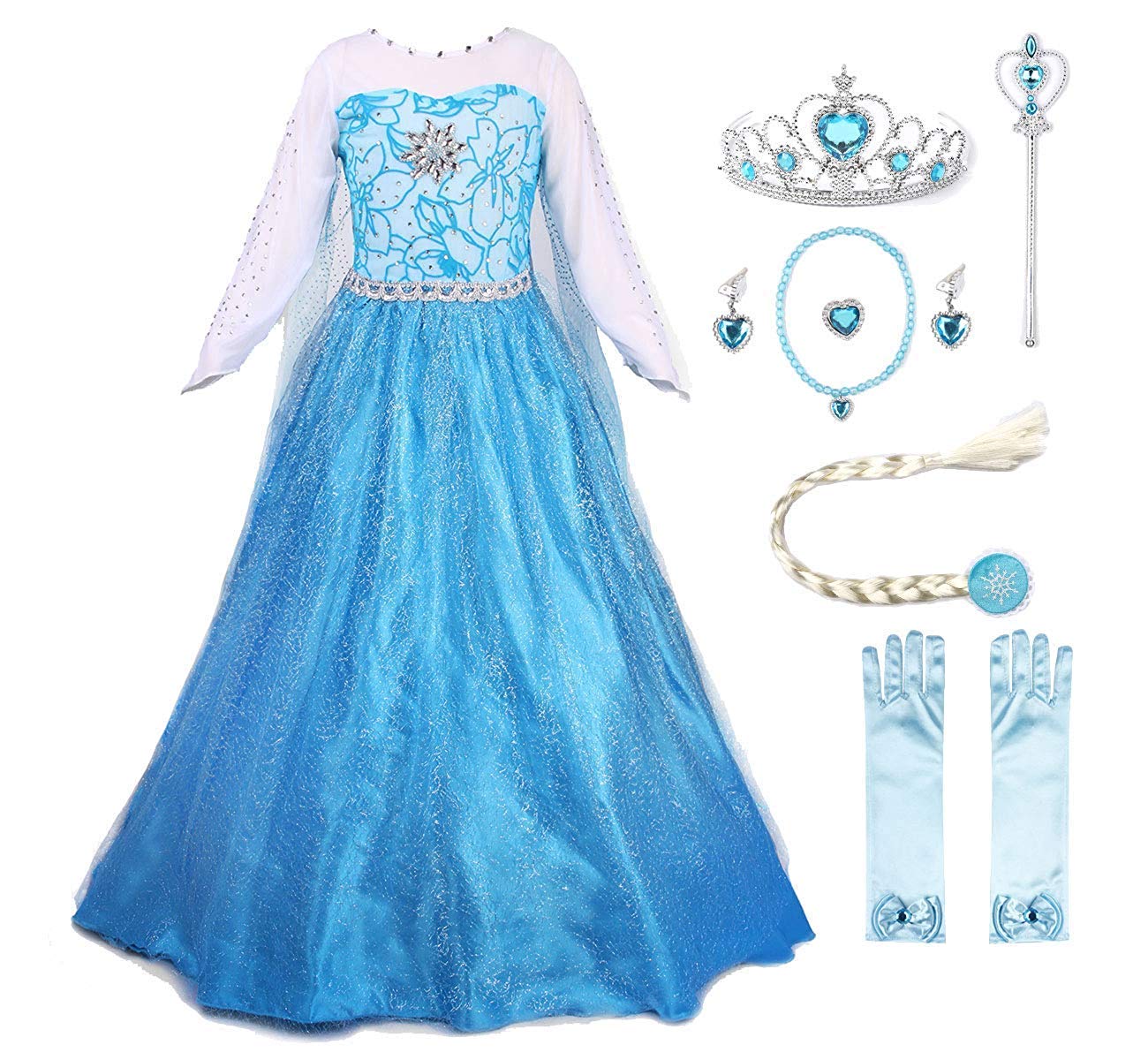 Venta Internacional-  Jerrisapparel – Vestido Cosplay Disfraz De Vestido De Fiesta Princesa Hasta