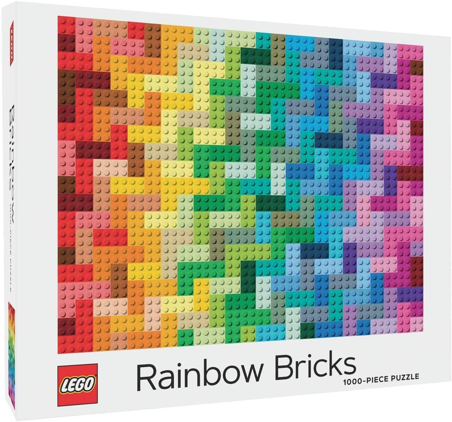 Foto 2 pulgar | Venta Internacional-  Chronicle Books - Rompecabezas Lego Rainbow Bricks (1000 Piezas), Diseño De Lego