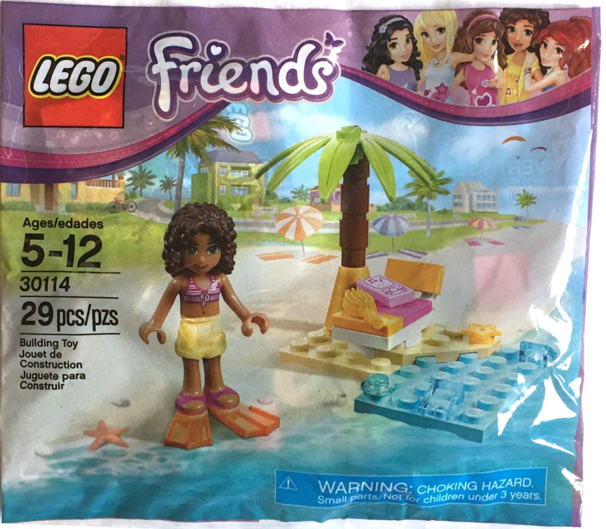 Foto 2 pulgar | Venta Internacional-  Lego Friends Andrea's Beach Lounge 30114