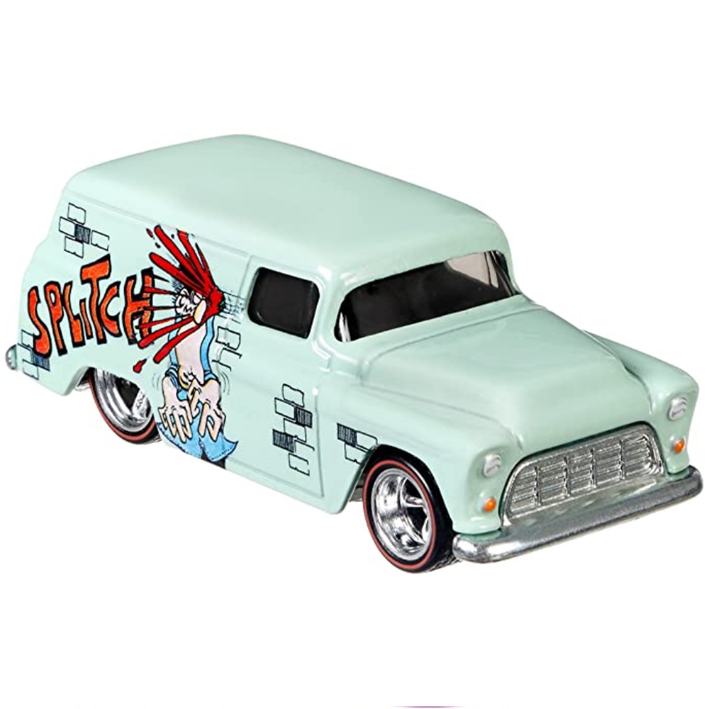 Foto 2 pulgar | Venta Internacional-  Hot Wheels Chevy Panel '55 Fundido 8 Cm Verde