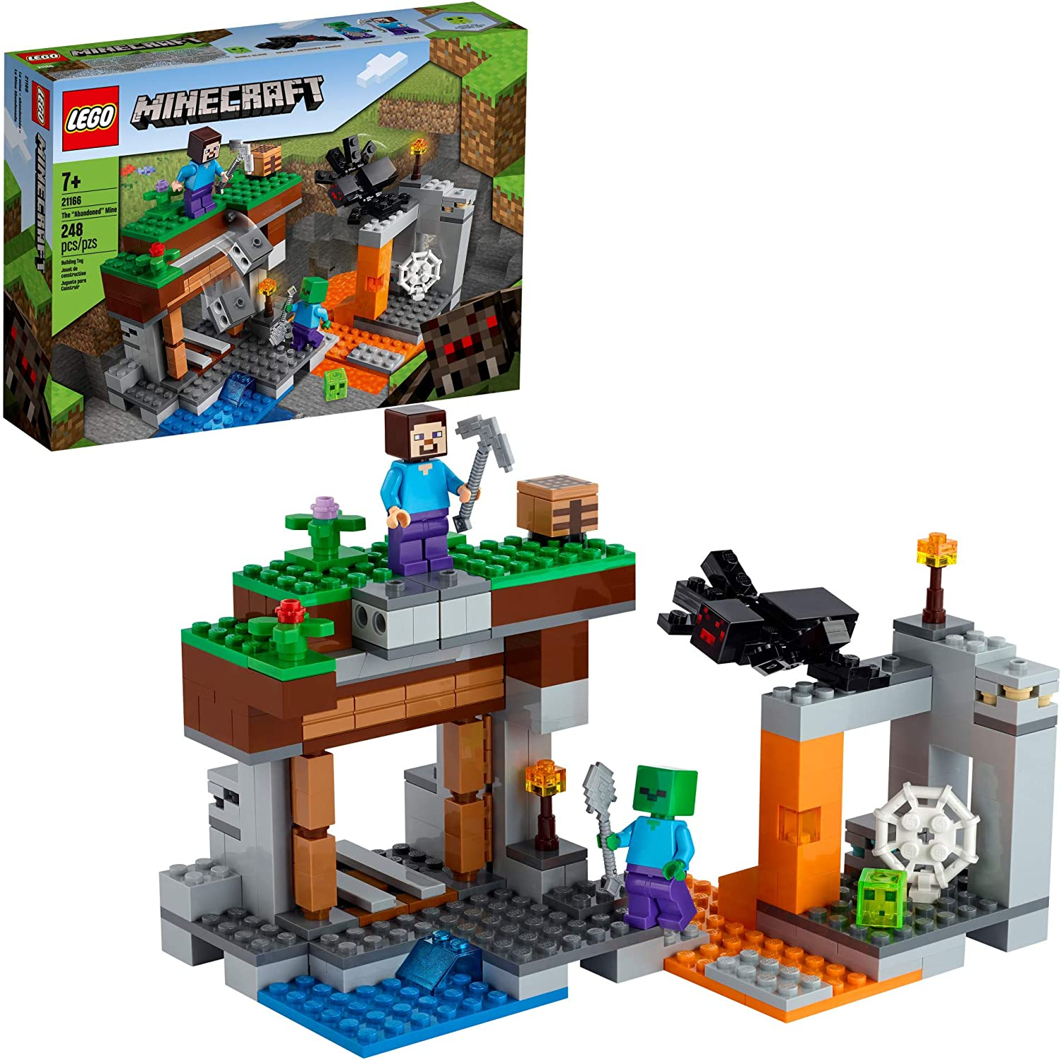 Venta Internacional-  Lego Kit De Construcción Minecraft TM 21166 La Mina Abandonada (248 Piezas)