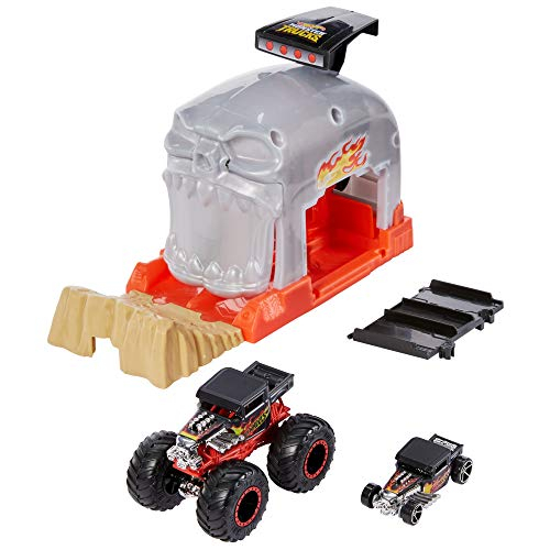 Venta Internacional-  Hot Wheels Monster Trucks Pista De Coches Bone Shaker (mattel Gky02)