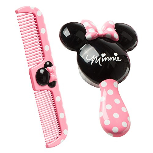 Foto 2 pulgar | Venta Internacional-  Cepillo Para El Cabello Disney Baby Minnie Y Juego De Peine De Dientes Anchos