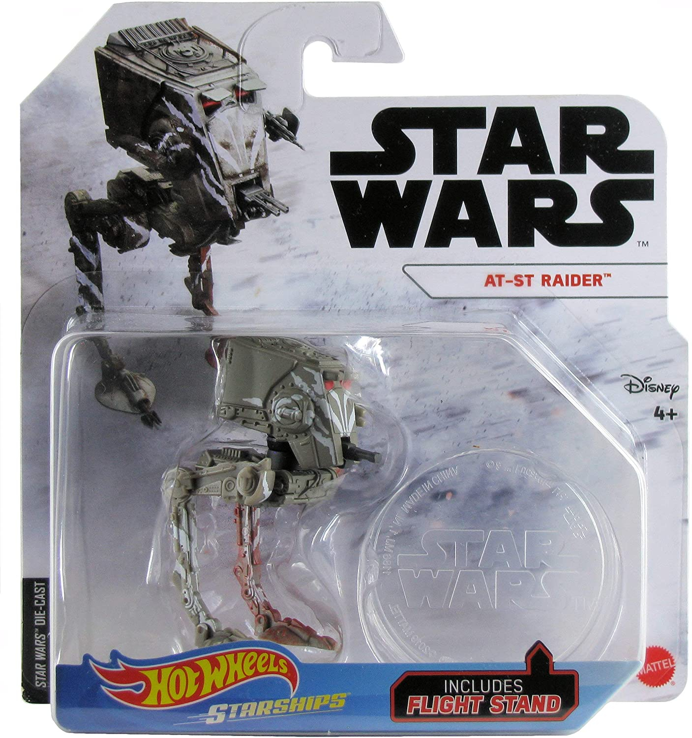 Foto 2 pulgar | Venta Internacional-  Hot Wheels Star Wars Starships Mandalorian At-st Raider