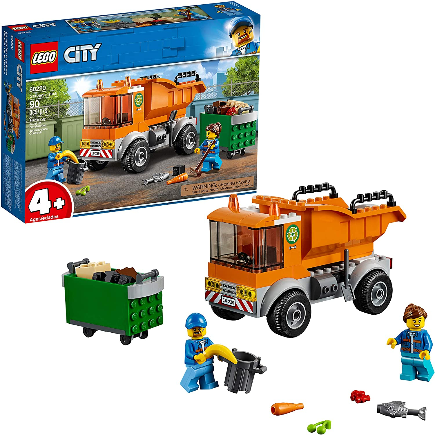 Venta Internacional-  Lego City Great Vehicles Garbage Truck 90 Piece Building Kit