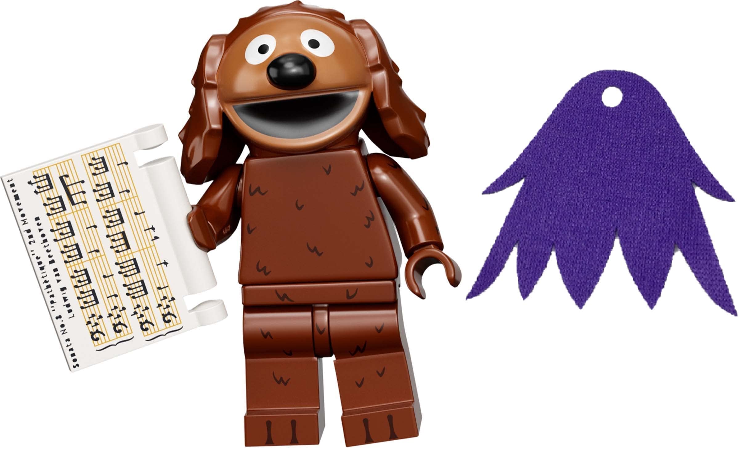 Foto 2 pulgar | Venta Internacional-  Lego Minifigure Muppets Series: Rowlf The Dog Minifig 71033