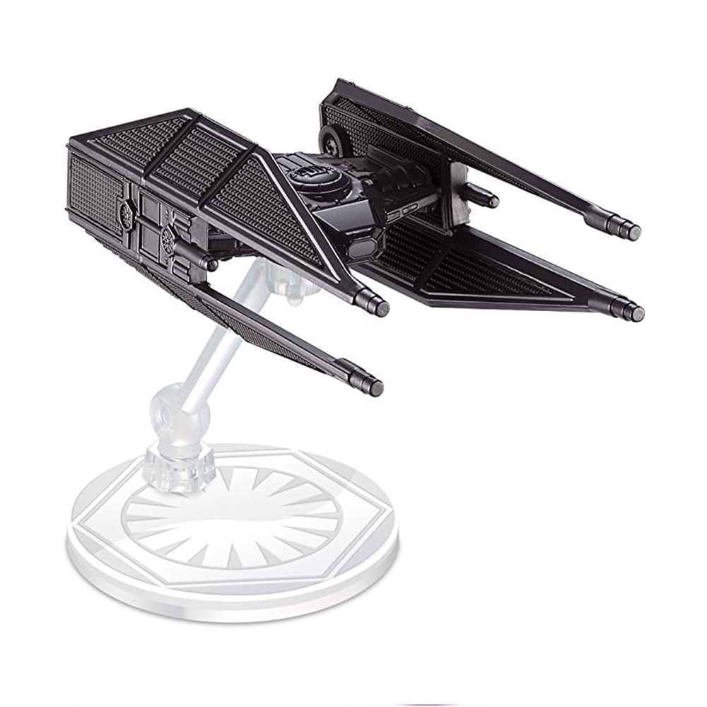 Venta Internacional-  Hot Wheels Star Wars Kylo Ren, Silenciador Tie, Vehículo