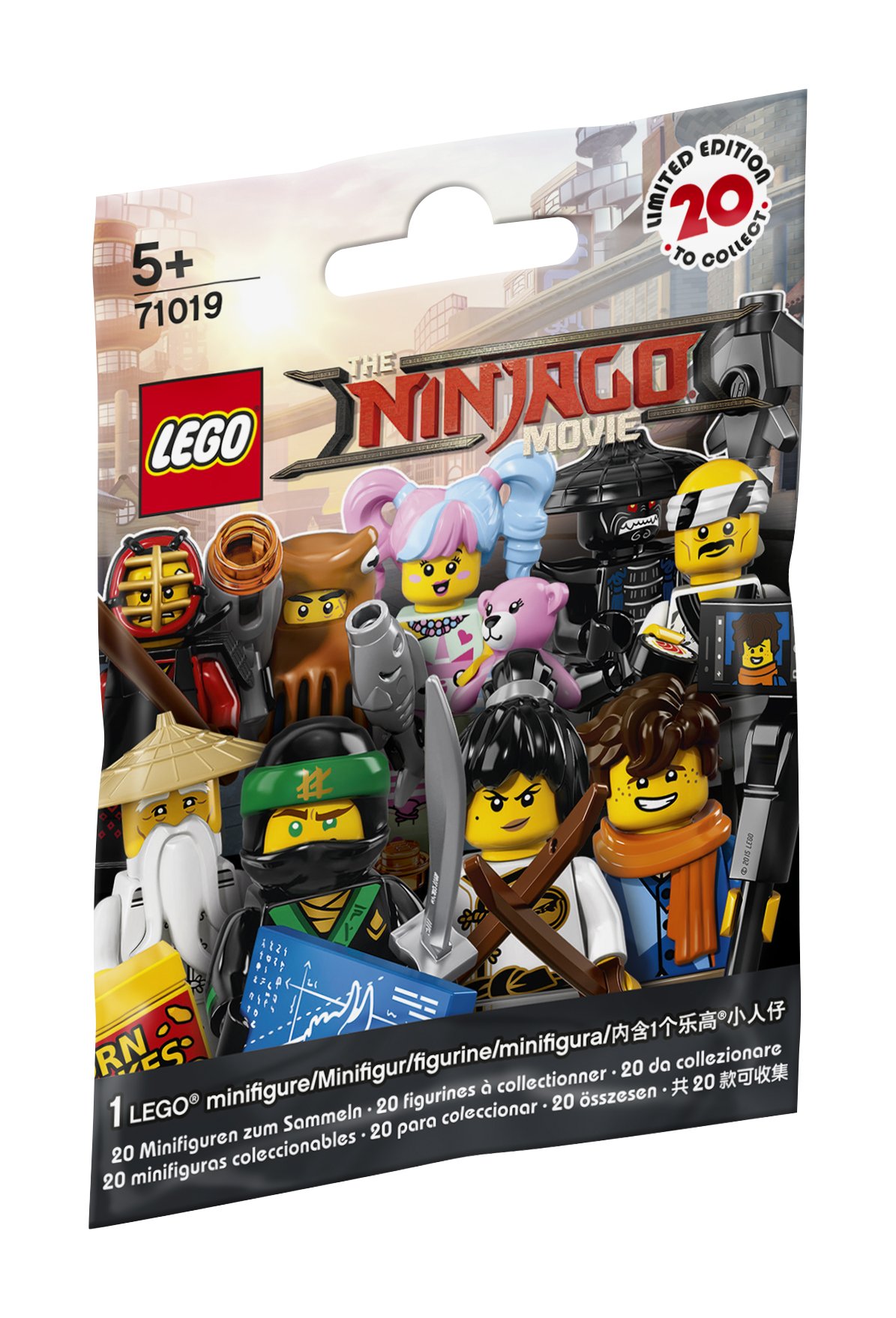 Foto 2 pulgar | Venta Internacional-  Lego Minifigures - Colección De Minifiguras De The Ninjago Movie (71019)