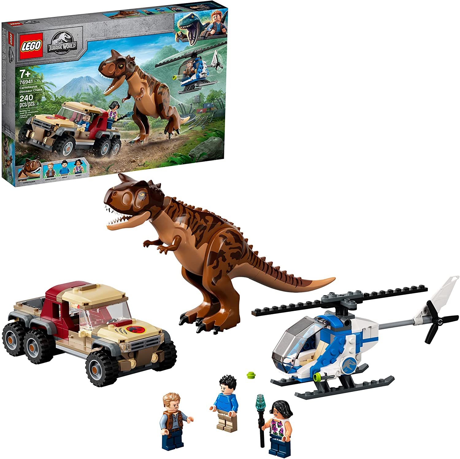 Venta Internacional-  Persecución Del Dinosaurio Carnotaurus