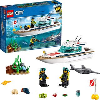 Foto 1 | Venta Internacional- Lego City Great Vehicles Diving Yacht 60221 Building Kit , New 2019 (148 Piece)