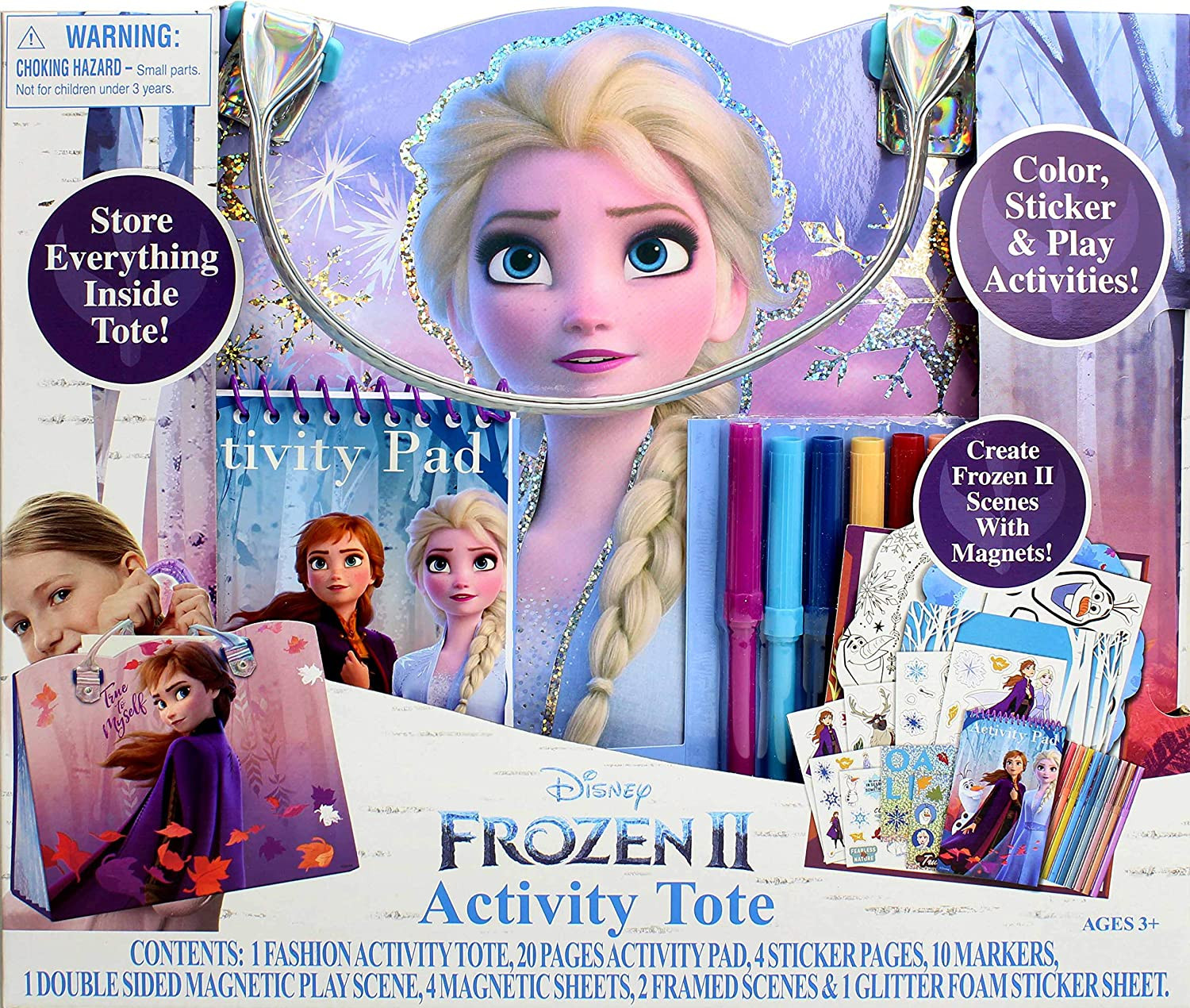 Foto 2 pulgar | Venta Internacional-  Disney Frozen 2 Bolsa De Actividades, 11.2 X 13.0 X 4.5 Pulgadas