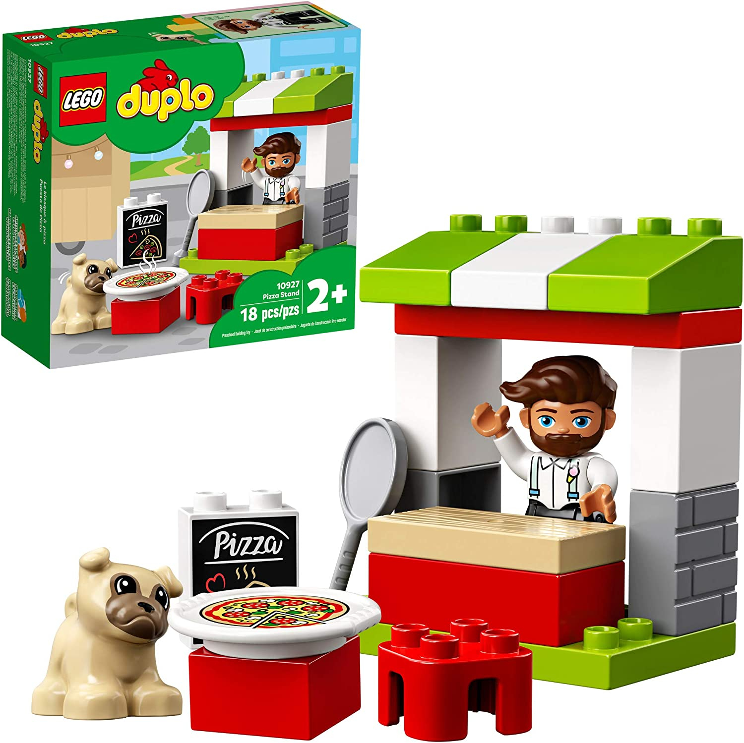 Venta Internacional-  Lego Juguete De Construcción Mi Pueblo Duplo  10927 Puesto De Pizza (18 Piezas)