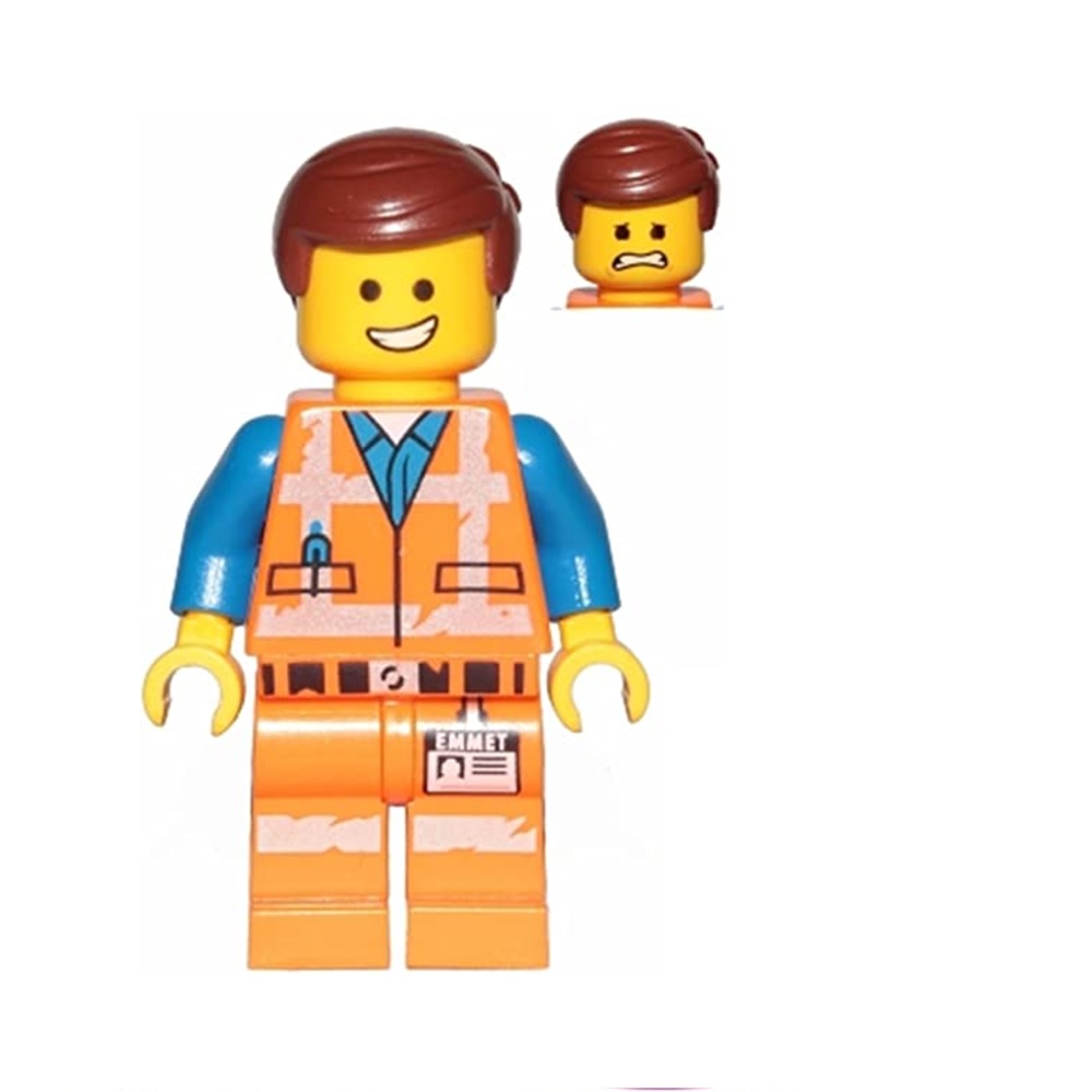 Foto 2 pulgar | Venta Internacional-  Lego The Movie 2: Minifig Emmet Con Sonrisa Y Aspecto Asustado