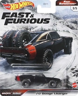 Foto 1 | Venta Internacional- Hot Wheels Grl83 Fast & Furious Fast Super Stars '70 Cargador 3/5