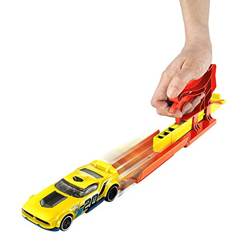 Venta Internacional-  Hot Wheels Fvm09 - Juego De Lanzador De Bolsillo Con Coche, Multicolor