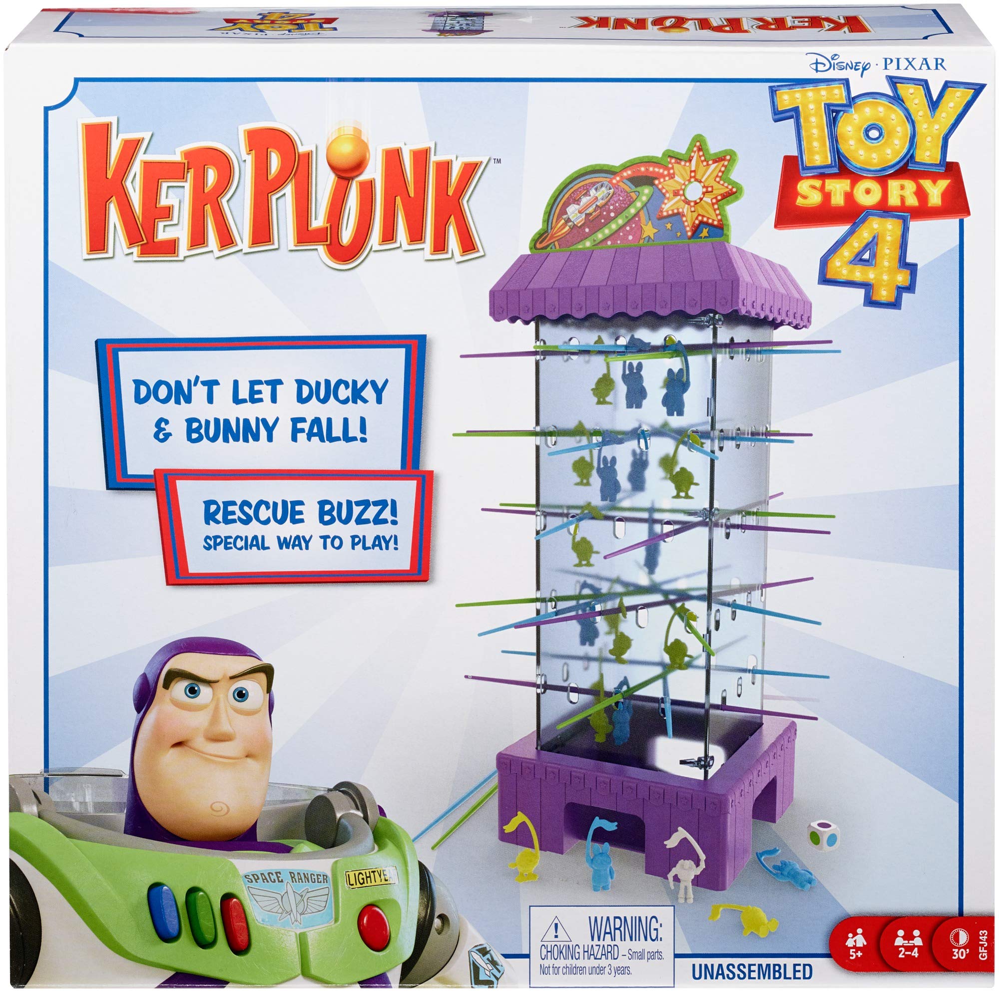 Mattel Games Disney Pixar Toy Story 4 Kerplunk - Venta Internacional $792