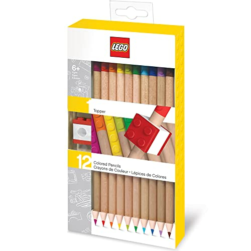 Venta Internacional-  Lego Matite Colorate 12 Pz + Toppers Nuevo Ladrillo