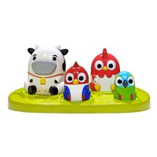 Foto 1 | Set Juego La Granja de Zenón Mamushka Encastrable 4 Personajes 10 CM El Reino Infantil