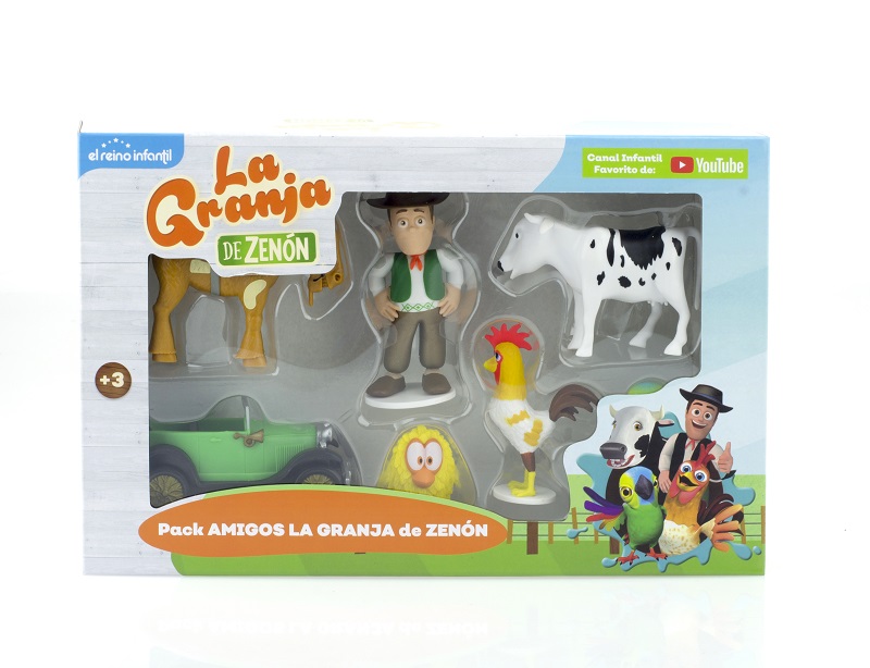 Foto 3 pulgar | Caja de 7 Figuras Coleccionables La Granja de Zenón