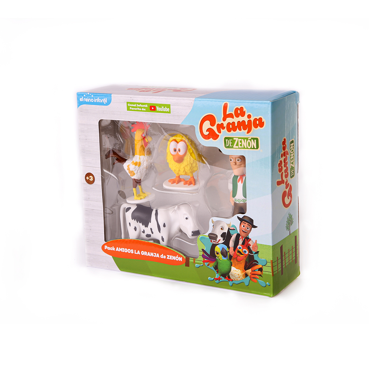 Granja De Zenon Blister De 4 Figuras Coleccionables Surtidas