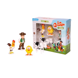 Foto 2 | Granja De Zenon Blister De 4 Figuras Coleccionables Surtidas