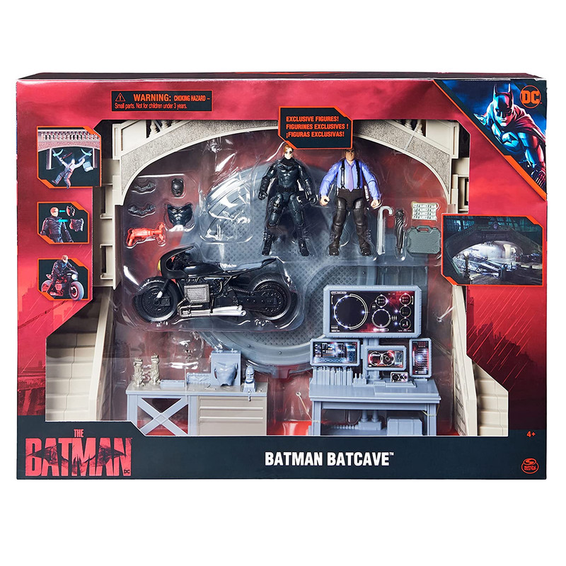 Set De Juego Batman Baticueva Spin Master Momentos Batman La Película 