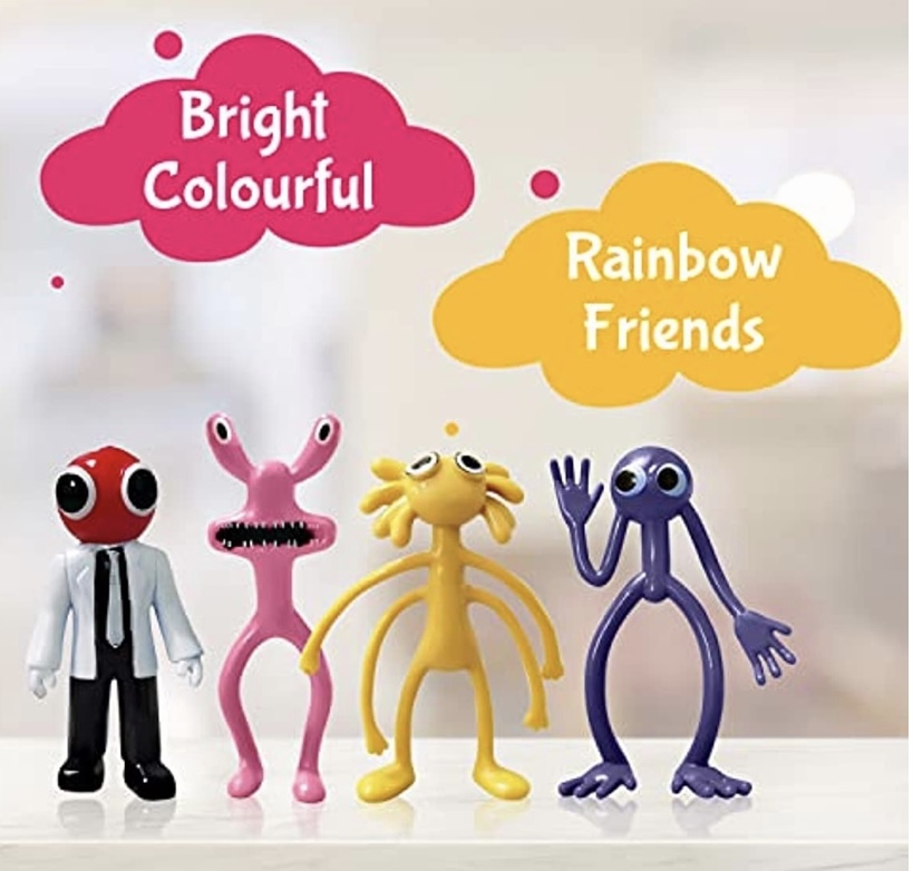 Foto 3 pulgar | Kit de Roblox Rainbow Friends Figura Muñecos Juguete 12 Piezas