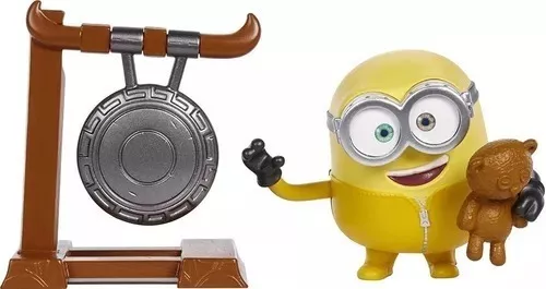 Foto 3 pulgar | Figura de Acción Mattel Minions Kung Fu Bob con Gong