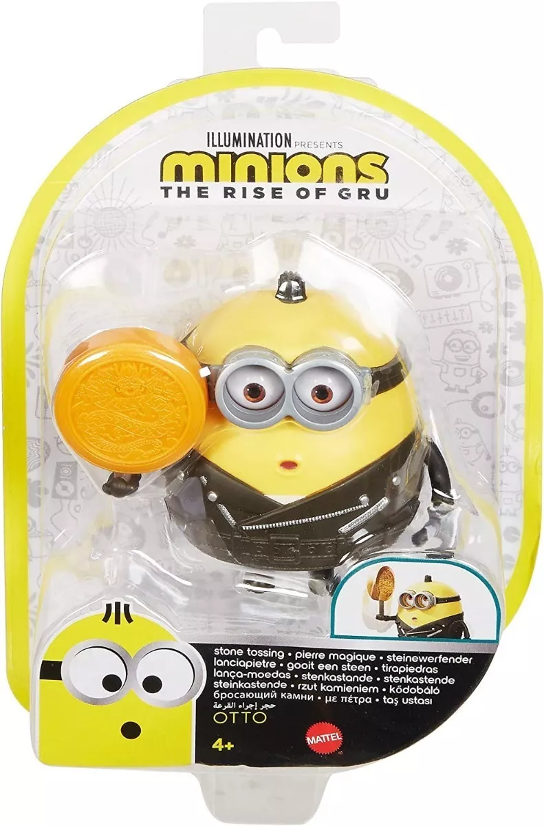 Figura de Acción Mattel Minions Otto con Piedra