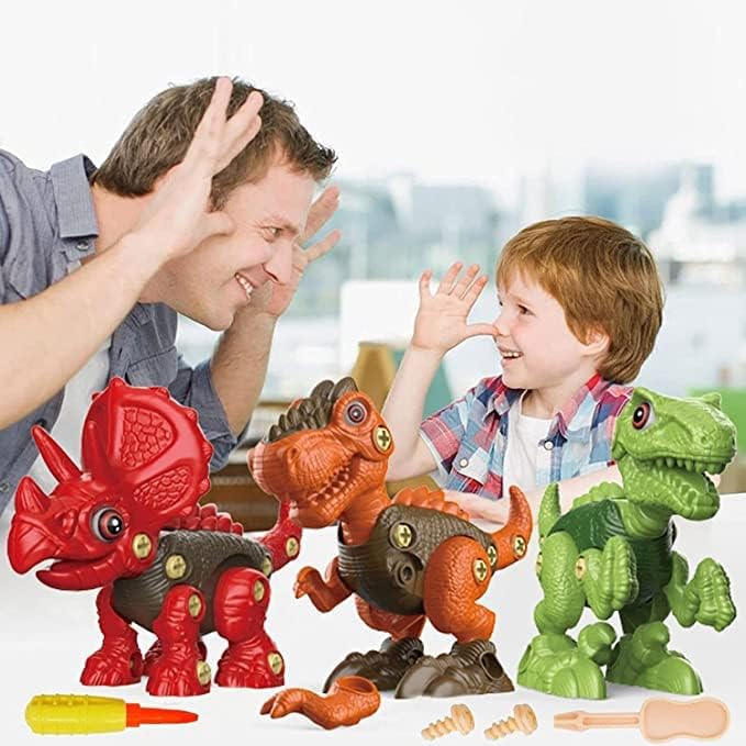 Foto 5 | Juego de Dinosaurios Armables Xin Le Toys Multicolor Series Avoklan