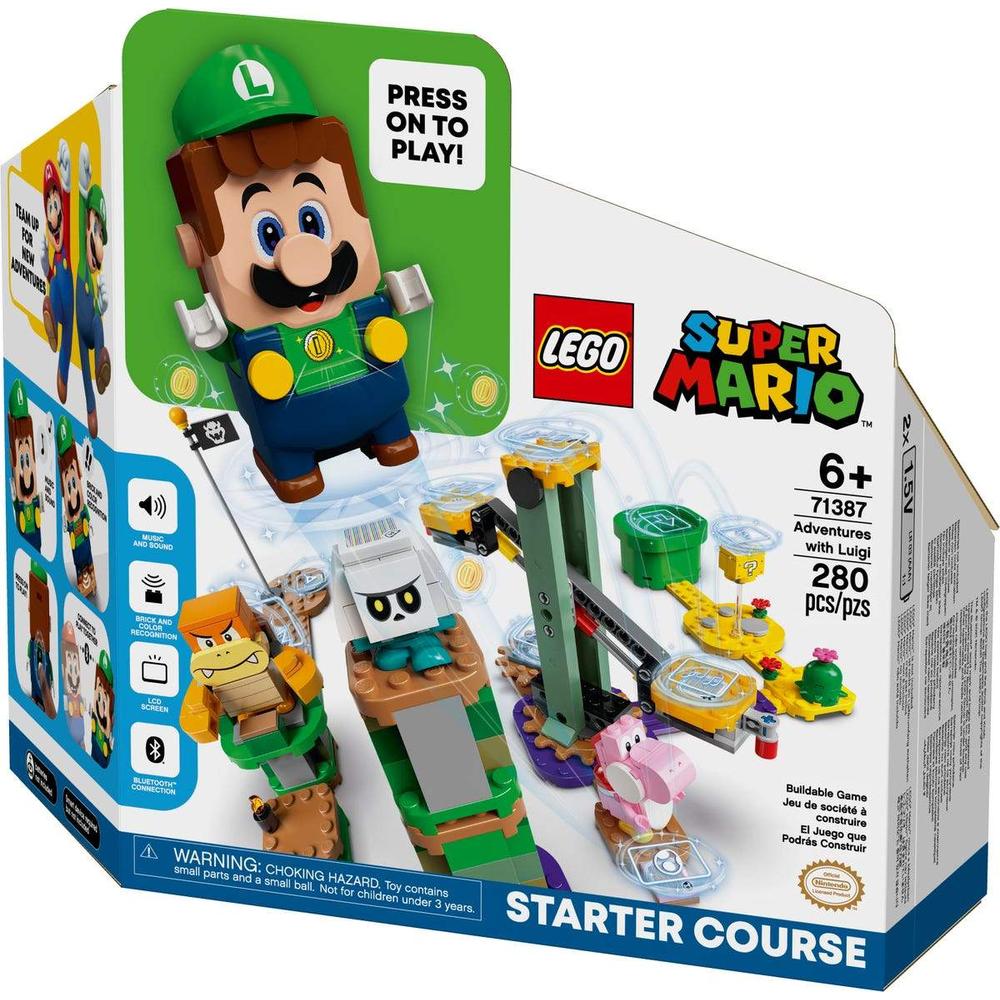 Set de Juegos Lego 6332716 Super Mario Pack Inicial: Aventuras con Luigi 71387