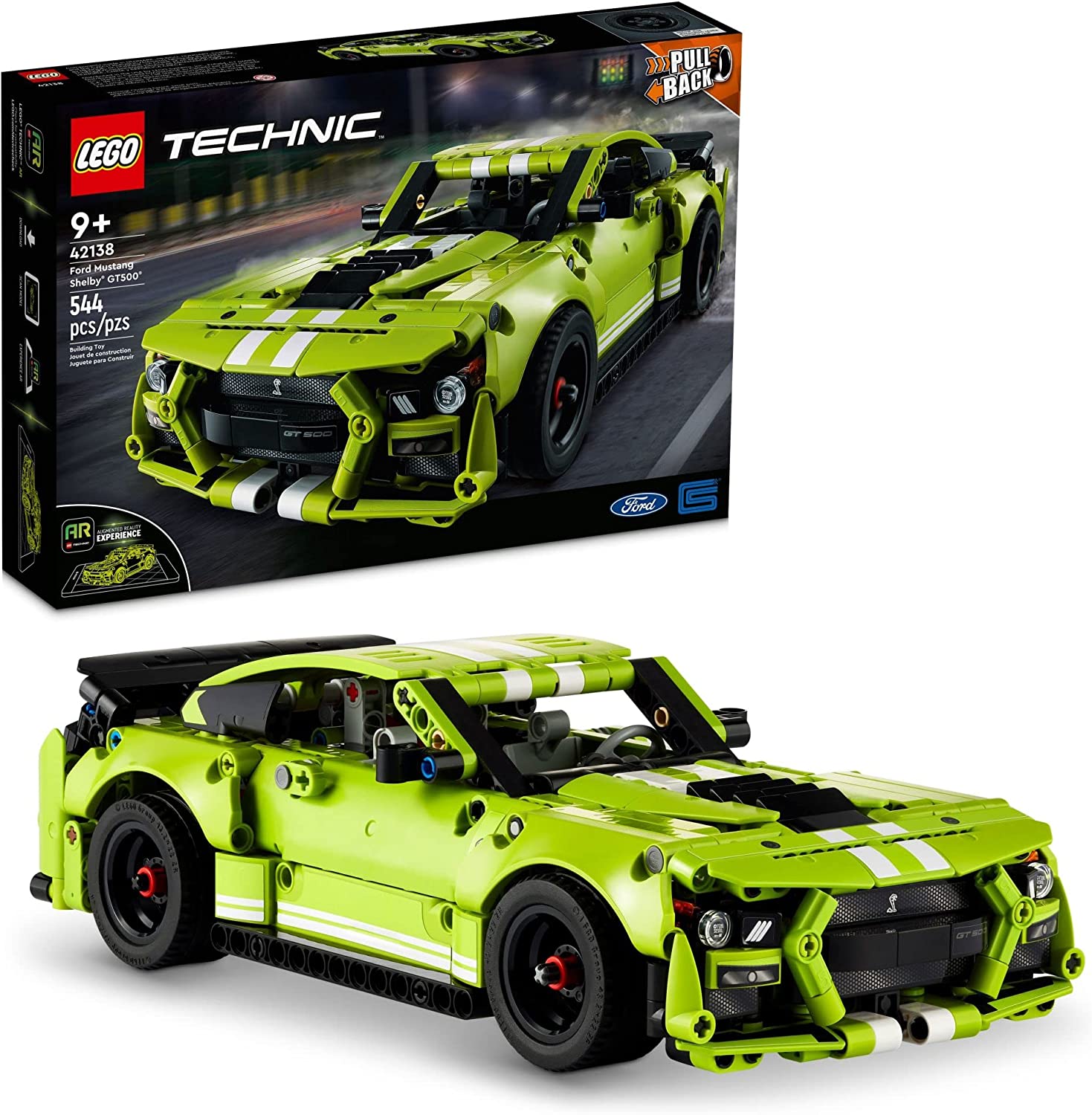 Foto 2 pulgar | Lego Technic Ford Mustang Shelby