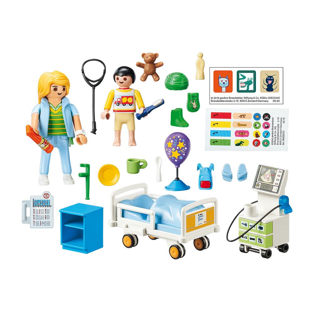 Foto 2 | Playmobil City Life - El Gran Hospital: Sala Hospital Infantil