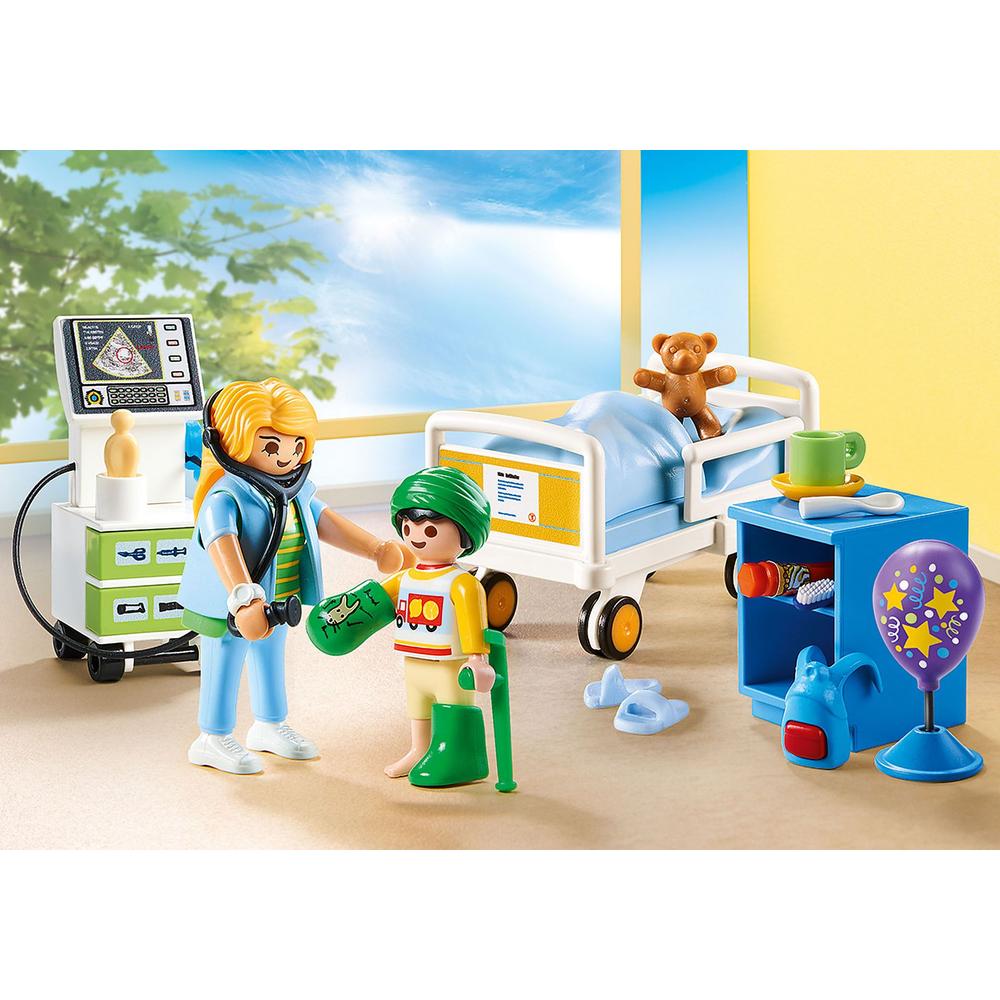 Foto 4 pulgar | Playmobil City Life - El Gran Hospital: Sala Hospital Infantil