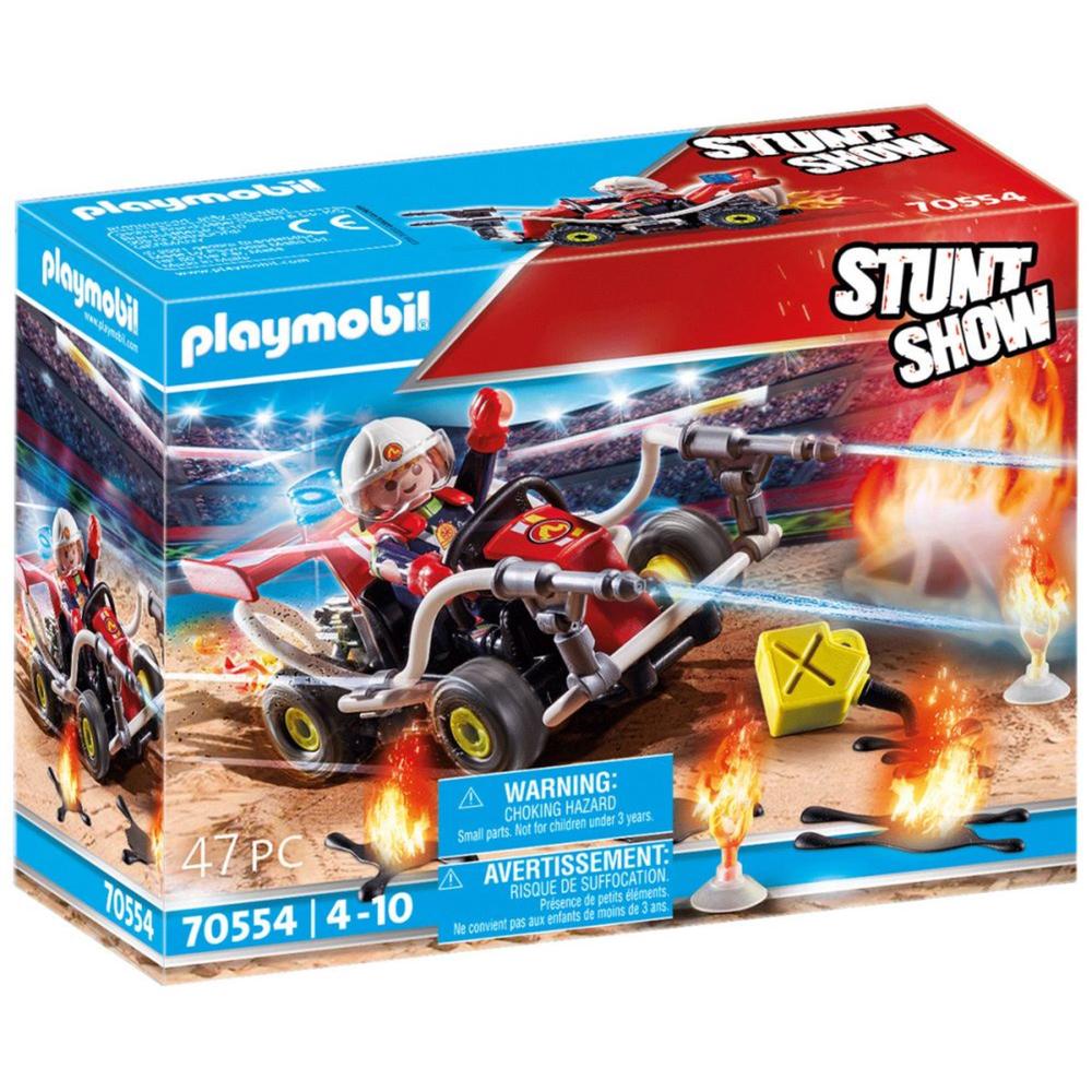 Playmobil Stunt Show: Carro De Lucha Contra Incendios