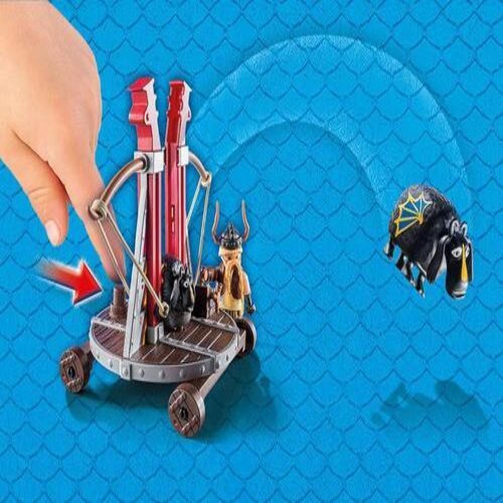 Foto 5 pulgar | Playmobil Dragones De Dreamworks: Bocon Con Lanzadera De Ovejas