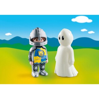 Foto 2 | 1 2 3: Caballero con Fantasma Playmobil 70128