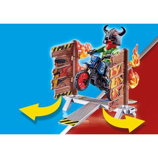 Foto 4 | Moto con Muro de Fuego Playmobil 70553